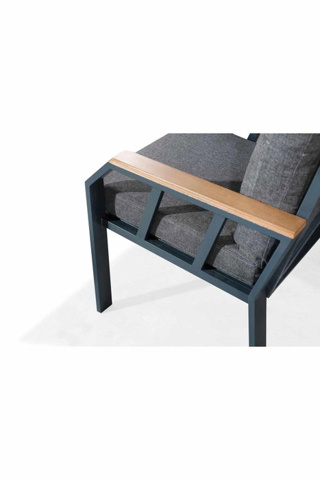 Hanah Home Nergiz 3+1+1 Gris oscuro Hanah Home Nergiz 3+1+1 Gris oscuro